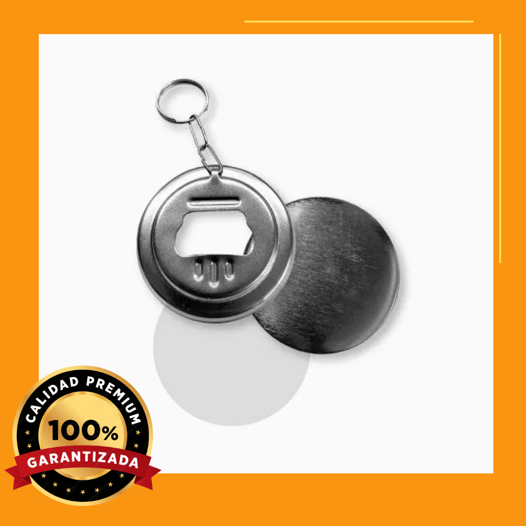 Destapador de Metal 55 mm | Personalizable | Venta por Ciento y Millar