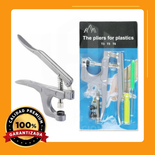Alicate para Broche Plástico