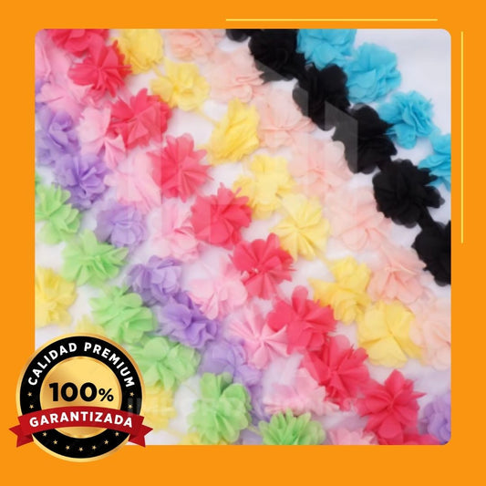 Flores de Organza
