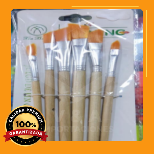Pincel Mango de Madera