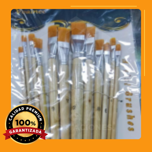 Pincel Mango de Madera Grande