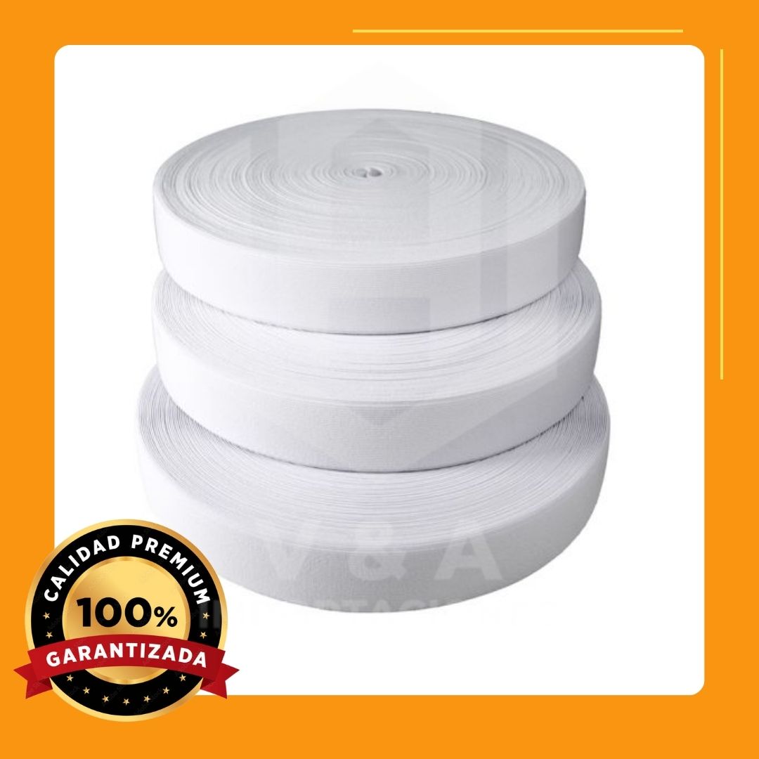 Elástico Telar Blanco